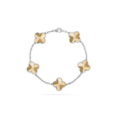 VAN CLEEF VINTAGE ALHAMBRA BRACELET, 5 MOTIFS VCARP9XF00